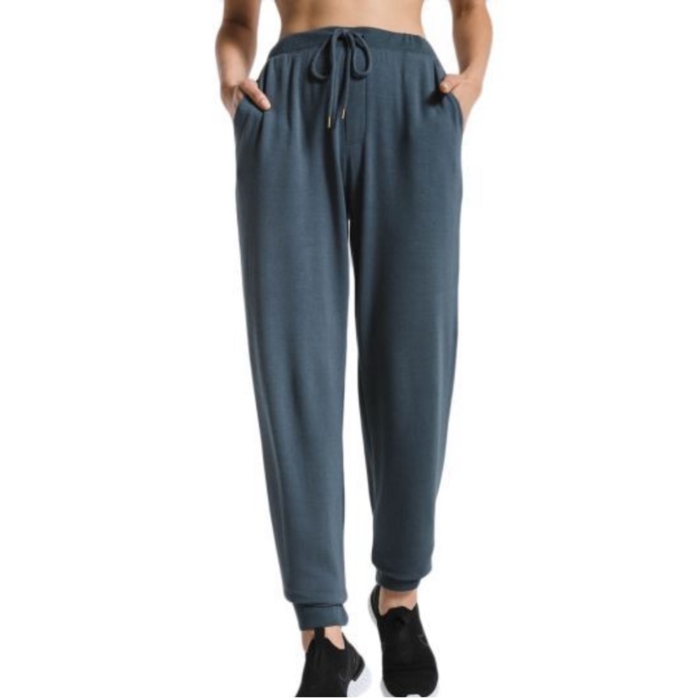 Z SUPPLY The Premium Fleece Relaxed Jogger in Dark Slate